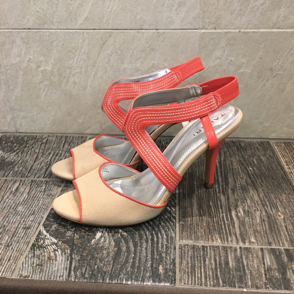 Barely worn beautiful Tahari heels
